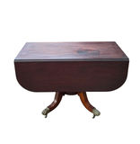 Antique Mahogany Drop Leaf Table  - thumbnail 1 of 8