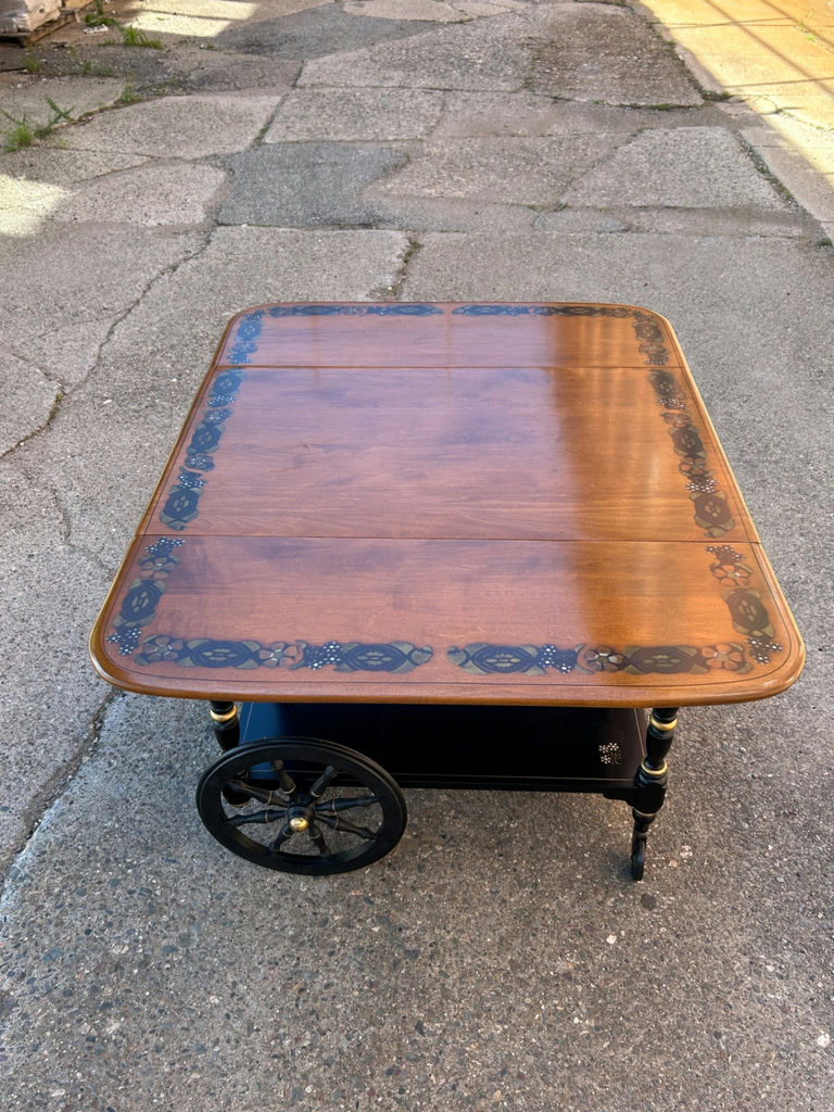 Ethan Allen Drop Leaf Serving Cart - image 7 of 7