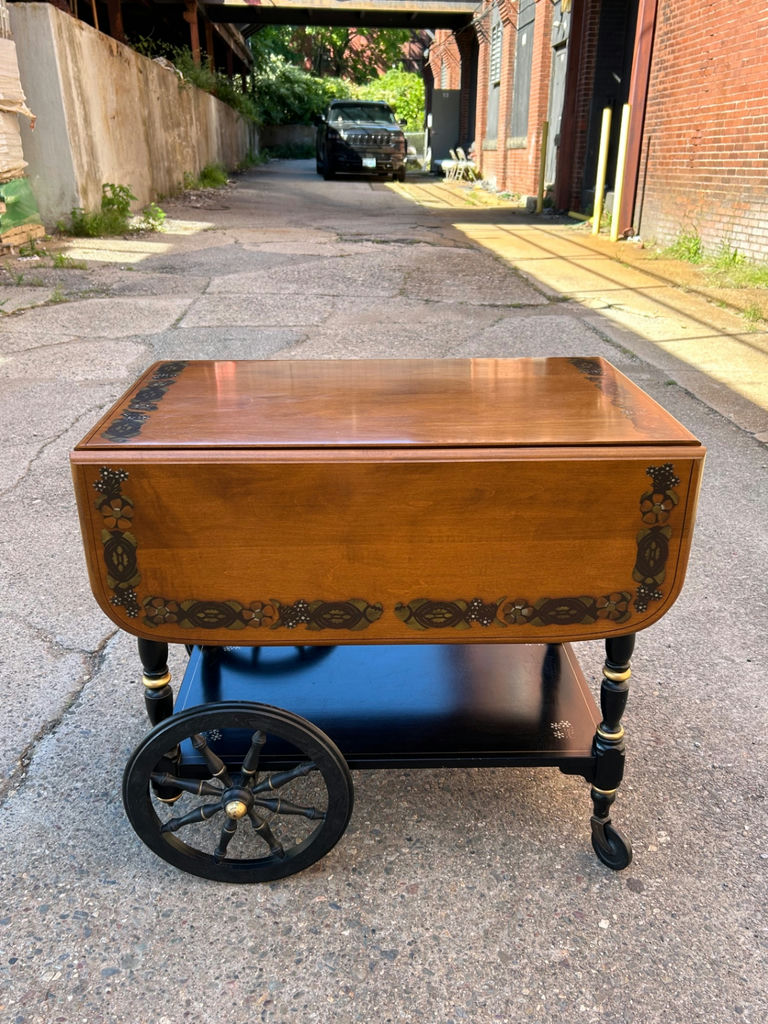 Ethan Allen Drop Leaf Serving Cart - image 1 of 7