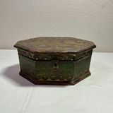 Wood and Metal Inlay Boxes and Metal vase - thumbnail 5 of 13