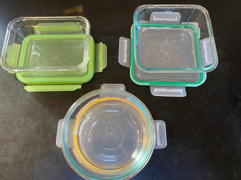 Collection of Pyrex storage containers - image 3 of 6