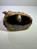 Vintage Hand Carve & Painted Wood Animal Mask - thumbnail 4 of 5
