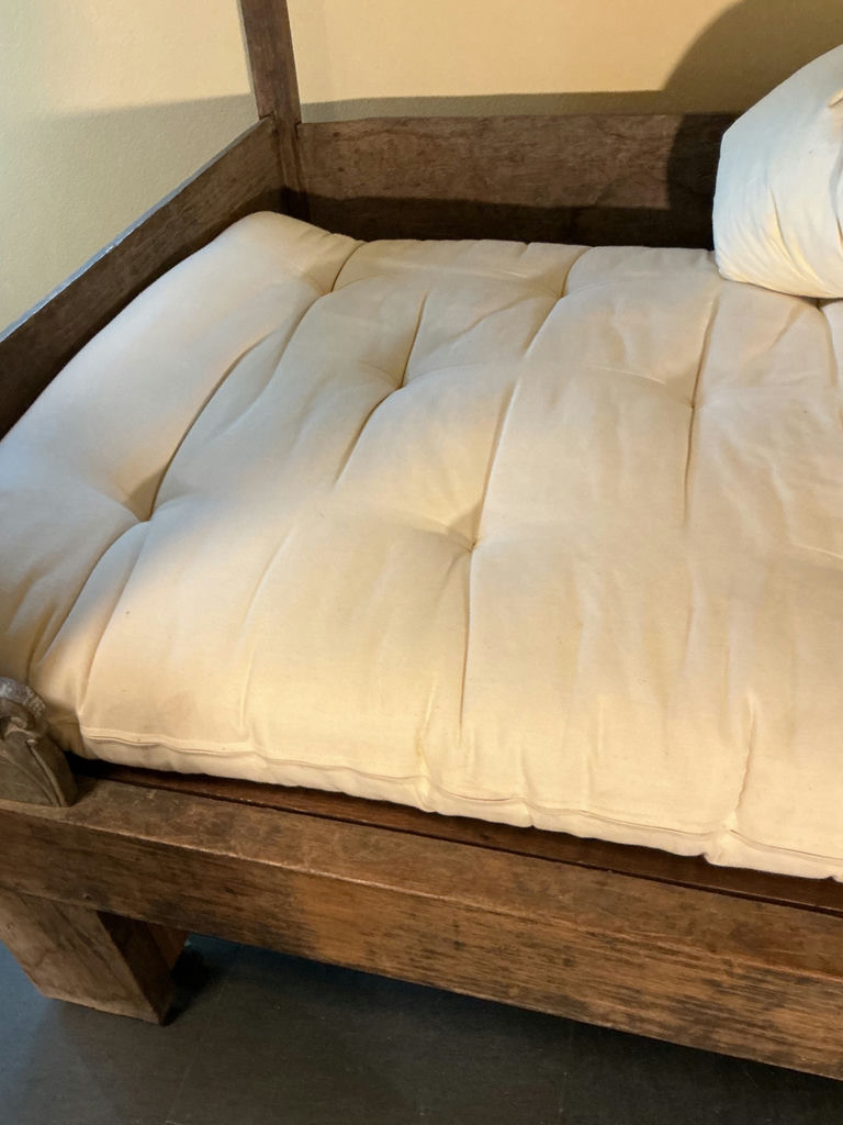 Vintage Hand Carved Indonesian Canopy bed - image 9 of 9