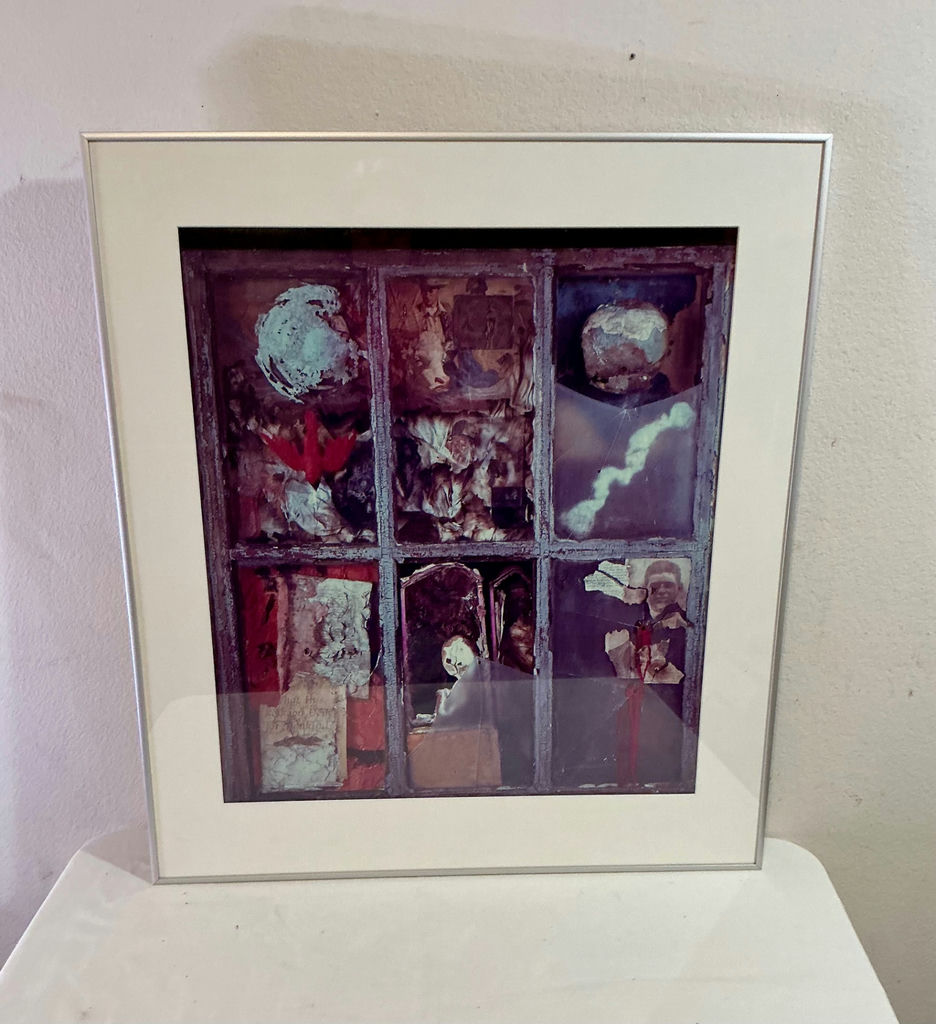 Large Rustic Window framed photo art - image 1 of 5