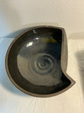 Two very unique pottery bowls, signed - thumbnail 3 of 6