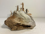 Three Unique Wood carved art - thumbnail 6 of 8