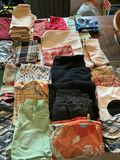 Ethnic fabric napkins and basket - thumbnail 4 of 6