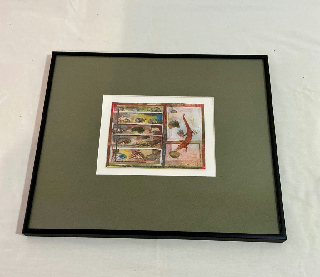3 Unique Framed Artwork, two autographed by artist - image 5 of 12