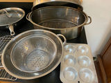 Assortment of Stainless Kitchen Cookware - thumbnail 3 of 9