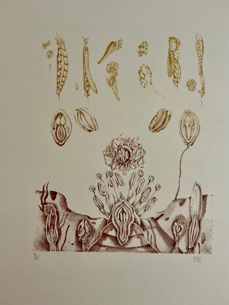 Five numbered prints by Rikki on paper - image 10 of 14