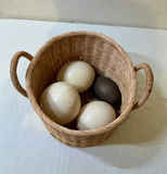 Woven baskets with Ostrich Eggs - thumbnail 6 of 7