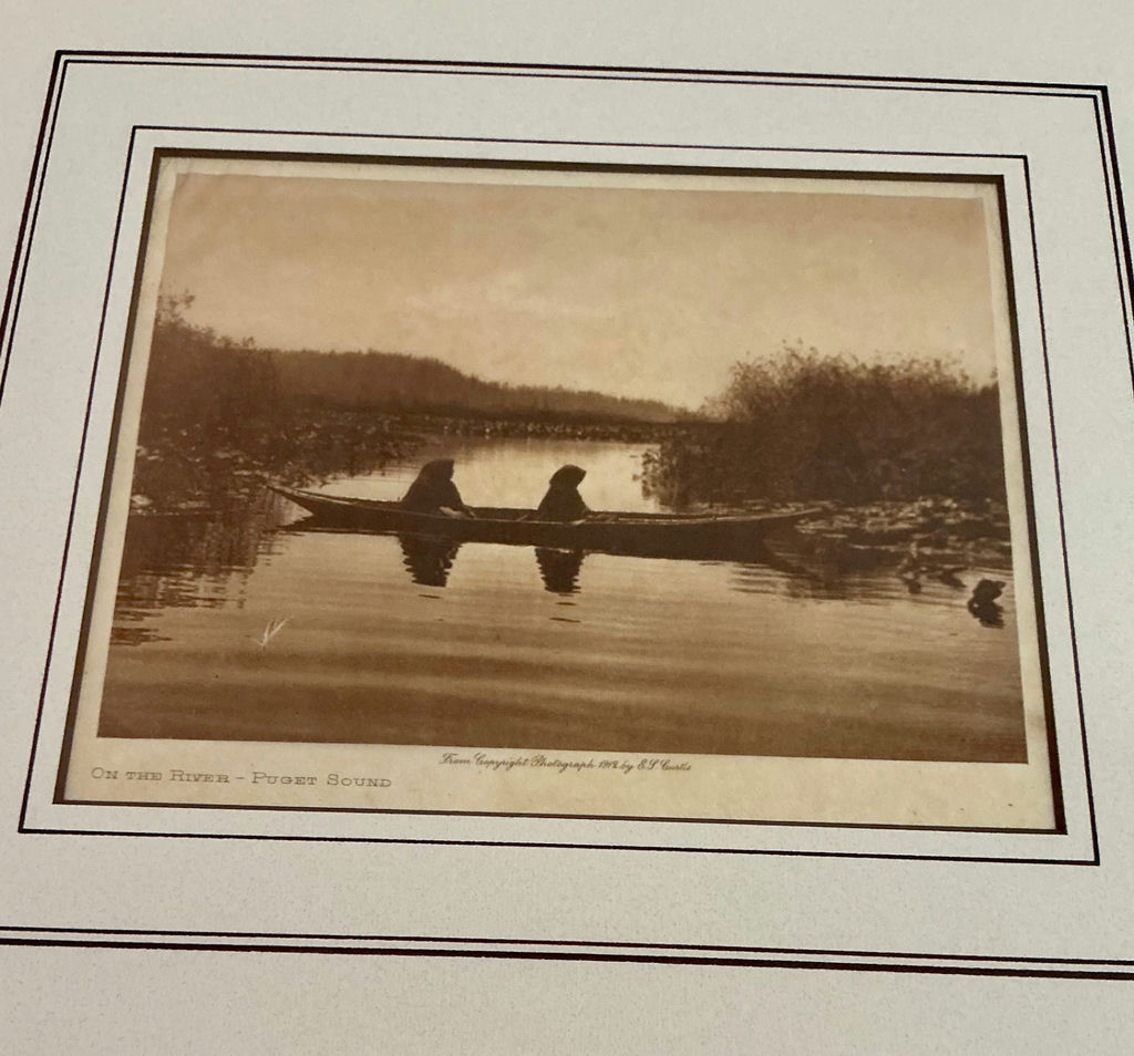 Framed Edward Sheriff Curtis and bonus native themed work - image 5 of 11