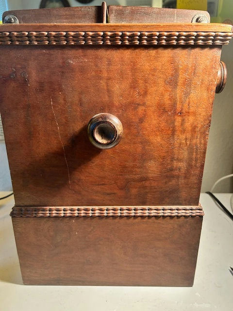 Antique Alex Becker Table Top Large Sweetheart Revolving Stereoscope Viewer - image 2 of 6