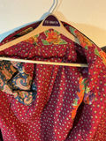 Tekke Turkmen chyrpy coat, and linen wrap dress - thumbnail 5 of 8