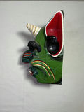 Mexican Folk Art Carved wood mask - thumbnail 3 of 5