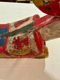 Hand carved and Painted Borneo Hornbill Statue - thumbnail 4 of 4