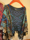 Two knit Peruvian ponchos - thumbnail 3 of 4