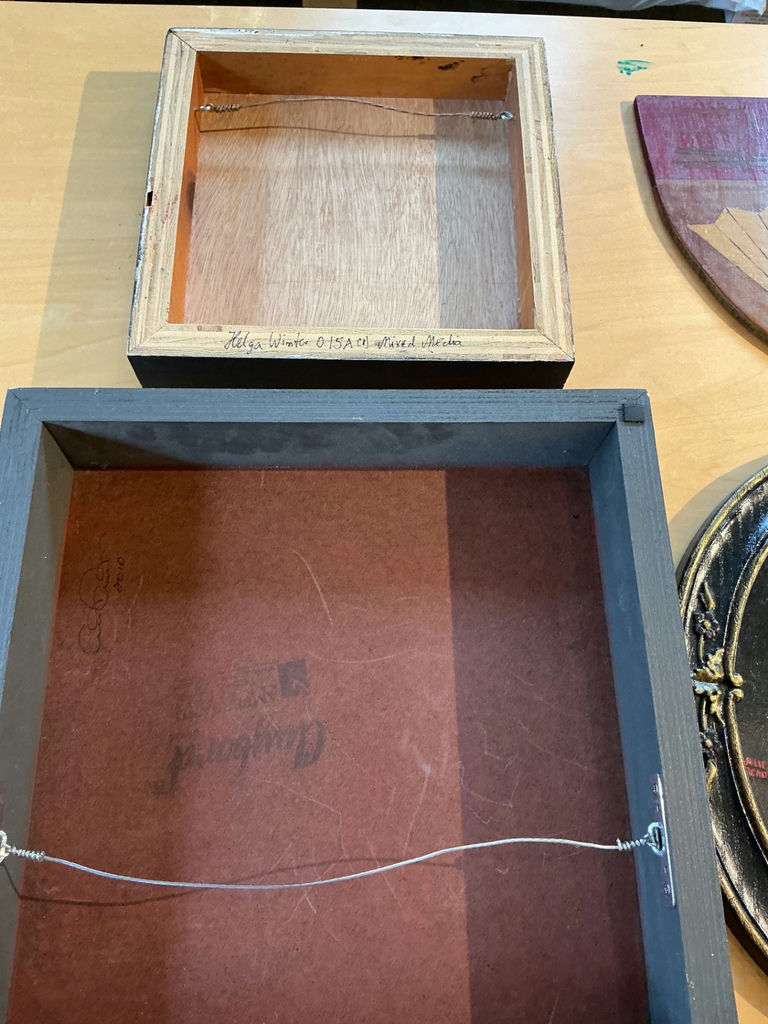 Art on wood and glass, and more - image 3 of 10