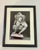 Framed B & W Photos Depicting Unusual Female Images - thumbnail 2 of 6