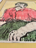 Framed, Signed and Numbered Portrait by Bruce Fader - thumbnail 4 of 5