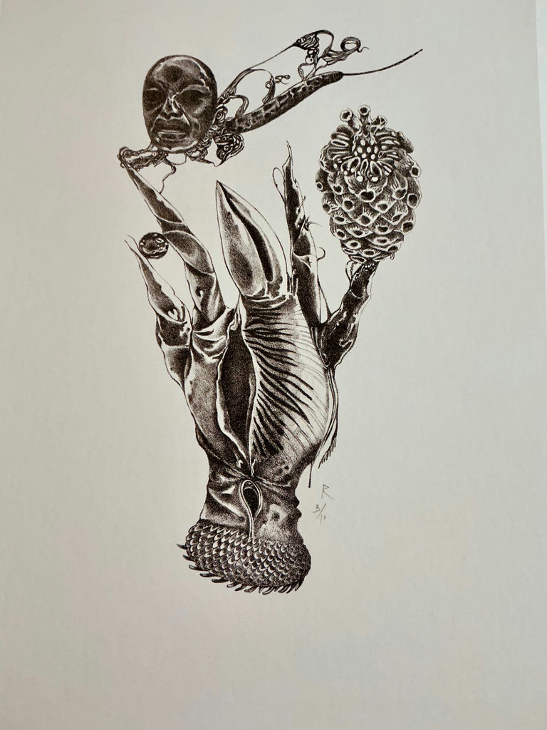 4 Numbered Prints by Rikki on paper - image 2 of 12