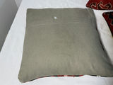 4 vintage Rug covered pillows - thumbnail 5 of 7