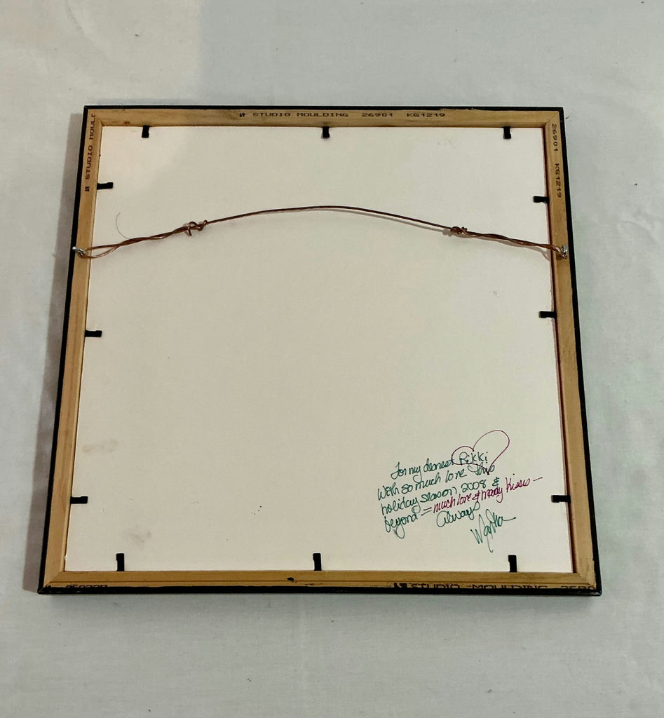 3 Unique Framed Artwork, two autographed by artist - image 11 of 12