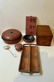 Asian and SE Asian Wood Folk Art Containers - thumbnail 1 of 14