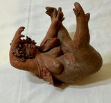 Trio of Terra cotta Rubenesque Nudes - thumbnail 11 of 14