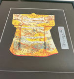 Framed print of Kimono w/Poem, vintage metal frames - thumbnail 2 of 11
