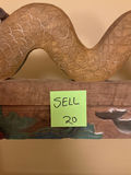 Vintage carved Indonesian Quilt or blanket rack - thumbnail 2 of 6
