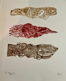 Five numbered prints by Rikki on paper - thumbnail 4 of 14