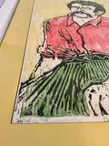 Framed, Signed and Numbered Portrait by Bruce Fader - thumbnail 3 of 5