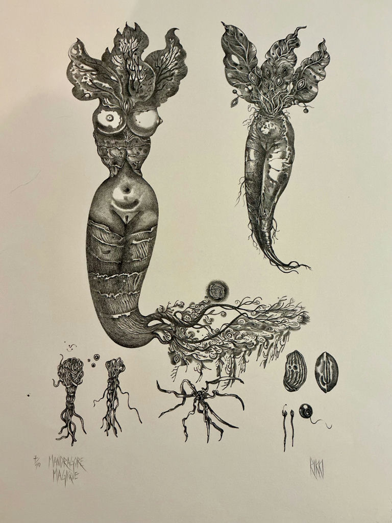 Five More numbered prints by Rikki on paper - image 8 of 12