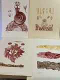 Four numbered prints on paper from Rikki - thumbnail 1 of 13