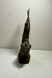 Bronze Dragon Fish Sculpture and Door Knocker - thumbnail 2 of 6