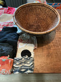 Ethnic fabric napkins and basket - thumbnail 6 of 6