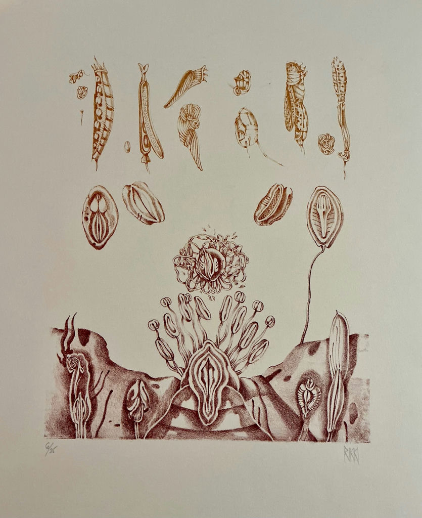 Four numbered prints on paper from Rikki - image 5 of 13