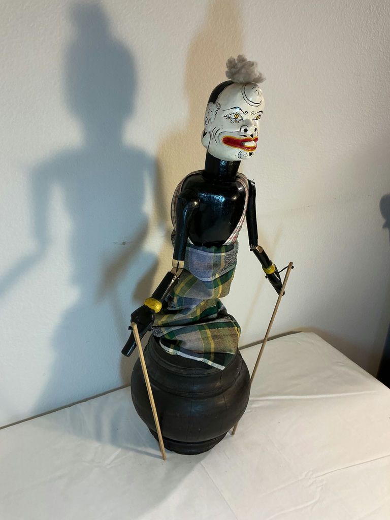 Balinese Wooden Puppet #3 - image 4 of 7