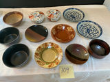Small Pottery Dishes, Plates and Cups - thumbnail 1 of 13