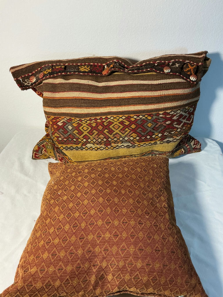 Kilm throw pillow and one other - image 1 of 5