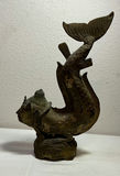 Bronze Dragon Fish Sculpture and Door Knocker - thumbnail 3 of 6