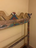 Vintage carved Indonesian Quilt or blanket rack - thumbnail 4 of 6