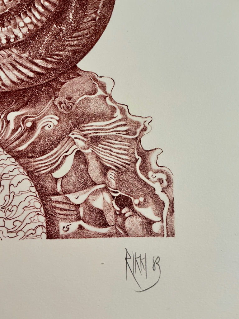Four numbered prints on paper from Rikki - image 4 of 13