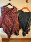Two knit Peruvian ponchos - thumbnail 1 of 4