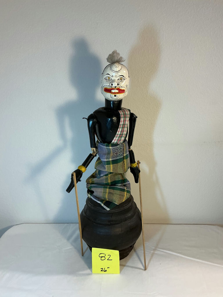 Balinese Wooden Puppet #3 - image 1 of 7
