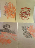 Four original Drawings by Rikki on paper - thumbnail 1 of 10