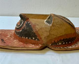 Folk Art Wooden Mask African - thumbnail 4 of 5
