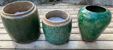 Glazed Pottery Planters - thumbnail 1 of 7
