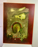 Large Painted Canvas, unsigned by Rikki - thumbnail 1 of 3